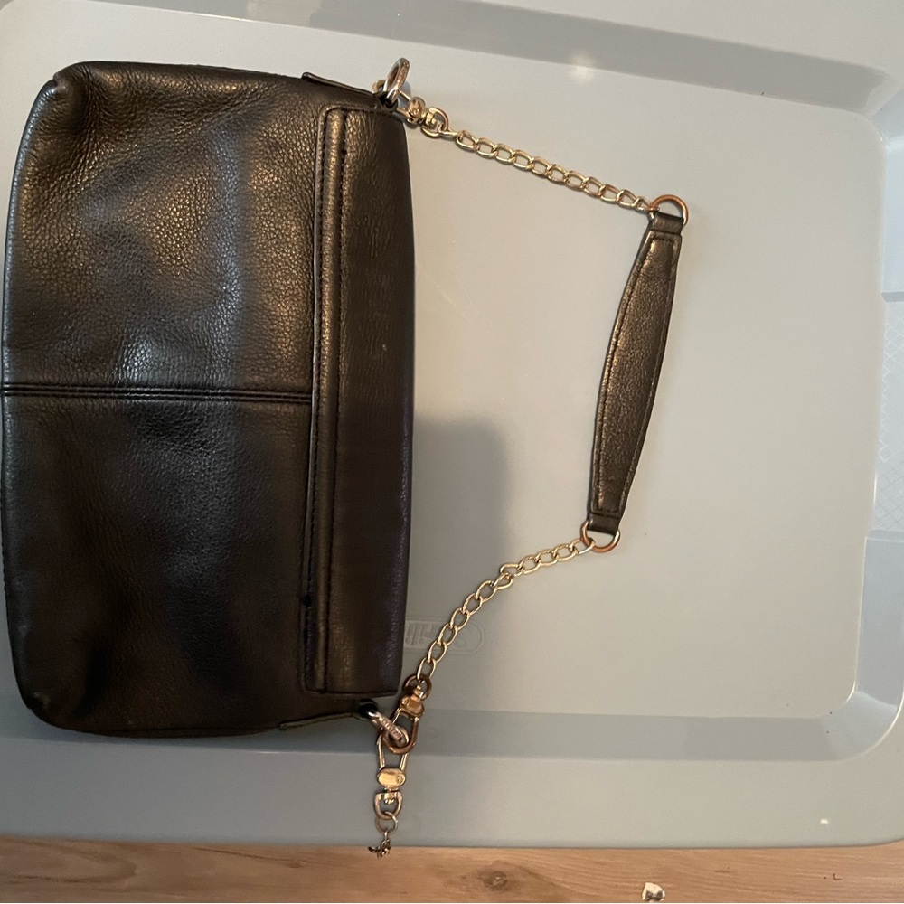 DKNYC bag black,used, closet clean out
